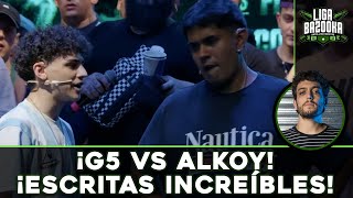 ¡G5 vs ALKOY ¡ESCRITAS IMPRESIONANTES [upl. by Amersham]