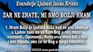 1 Hram Božji je ljudska duša ka se ona oblikuje u Ljubav tako da se Sam Bog u njoj može nastaniti [upl. by Roselia]