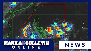 Cloudy skies scattered rains to prevail over parts of Visayas Mindanao [upl. by Ybur]