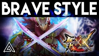 Monster Hunter XX  New Brave Style Explained Monster Hunter Double Cross [upl. by Brawley748]