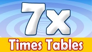 7 x Times Table Math Song [upl. by Gershon]