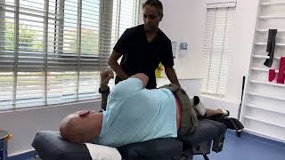 Lower back pain releif Dubai Chiropractor Health Wellness BackPain LowerBackPain lumbarspine [upl. by Nashner]