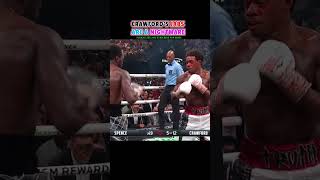 Terence Crawford VS Errol Spence  Highlights boxing action combat sports fight [upl. by Ellednek]