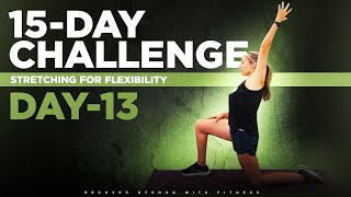 Day 13 Stretching for Flexibility Challenge  Adductor Hip Flexor amp Psoas Stretches [upl. by Takeshi751]