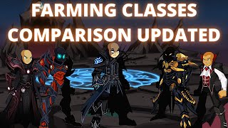 AQW What Is The Best Farming Class Farming Comparison 2022 [upl. by Campball]