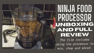 Ninja Food Processor Unboxing and Full Review [upl. by Itsim]