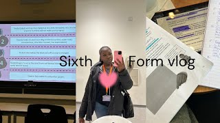 SIXTH FORMCOLLEGE VLOG🫧 realistic  day in the life [upl. by Anibor]