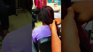 Trichy bouncy hair salon … highlights available song music 🔥🤙🏻￼ trending viralvideo shorts [upl. by Anatola]