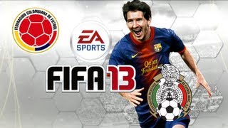 FIFA 13  Colombia  Mexico  Rotros  PcXboxPs3  HD [upl. by Areehs]