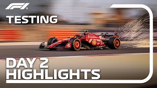 Day 2 Highlights  F1 PreSeason Testing 2024 [upl. by Samson]