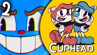 SuperMega Plays CUPHEAD  EP 2 Gooey Dewey [upl. by Mont]