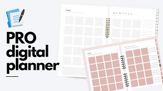 Best Way To Make a Digital Planner on Canva 🔥 [upl. by Yukio]