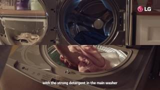 LG TWINWash™ Washing Machine Special Care for Kids’ Clothes [upl. by Lindell]