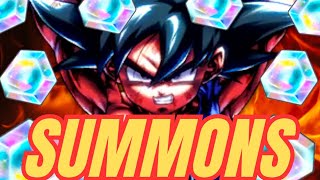 SHAFT or NOT SUMMONS for the NEW LF SPIRIT BOMB KID GOKU Dragon Ball Legends [upl. by Leverett]