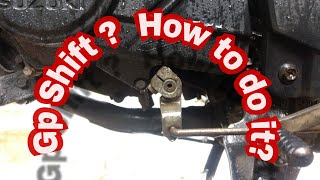 Gp Shifter in Suzuki Gixxer 155 How to do it [upl. by Aikyt157]