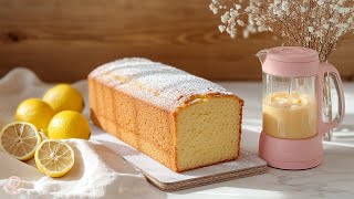 CAKE CITRON AU BLENDER LA RECETTE ZÉRO DÉCHETS 🍋 [upl. by Melena770]