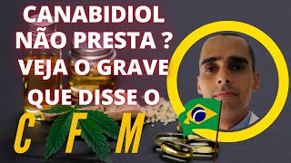 😱GRAVE😱 relato do CFM sobre canabidiol  Dr Cleber Santana [upl. by Petie105]