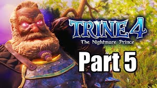 Trine 4 The Nightmare Prince 2019 PS4 PRO Gameplay Walkthrough Part 5  All Collectibles [upl. by Mailand]