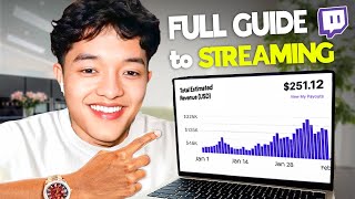 Beginners Guide To Streaming in 2024 [upl. by Puiia]