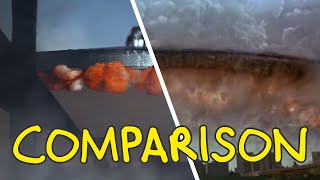 Independence Day 1996  Homemade Side by Side Comparison [upl. by Liponis]