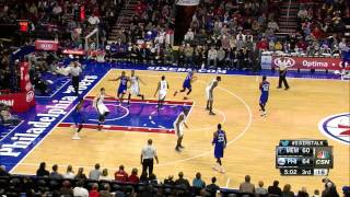 Hollis Thompson Highlights Grizzlies vs 76ers 12132014  21 Points 4 Rebounds [upl. by Walcott]