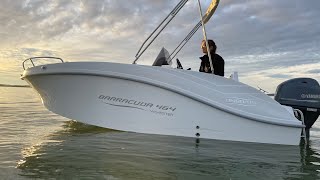 Okiboats Barracuda 464 wavester By aventure Yachting [upl. by Irina246]