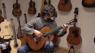 Juan Estruch 1CTO 1989 quotRamon Ruizquot handmade classical guitar  very nice sound [upl. by Enirolf]