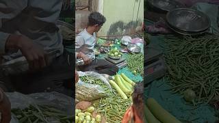 Bargaining skill at vegetable shops villagelife bargainingskills hardworkingvillagelife [upl. by Harrus]