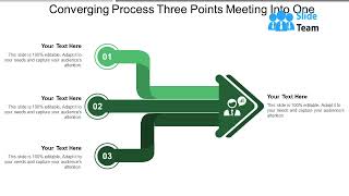 Converging Process Three Points Meeting Into One [upl. by Nodyarb]