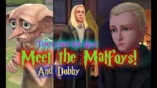 DRACO IS A SMOL BABBY dont judge me plz Meet the Malfoys  Harry Potter Hogwarts Mystery TLSQ [upl. by Yorel]