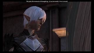 Dragon Age 2  Kiss Fenris 2nd Time [upl. by Lierbag]