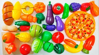 Satisfying Video  How To Cutting Fruits and Vegetables ASMR Egg  Squishy amp Pop it ASMR [upl. by Enoitna]