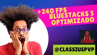 NUEVO BLUESTACKS 5 OPTIMIZADO  240FPS PARA PC GAMA BAJA [upl. by Ddene]