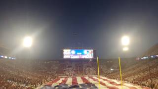 OU vs Ohio State C17 Flyover 91716 [upl. by Pelson]