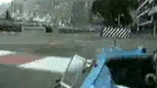 Alexander Wurz crashes at Monaco [upl. by Gisela]