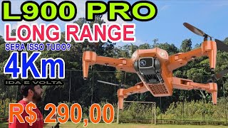 Drone L900 Pro Max Long range teste de Distância qual o limite de Distância que esse drone chega [upl. by Ximenes]