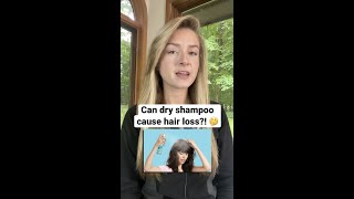 Can dry shampoo cause hair loss Here’s everything you need to know 👀 hairloss shorts haircare [upl. by Moshell]