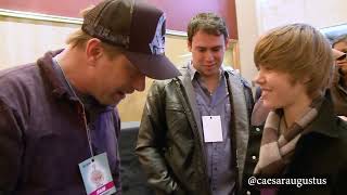 RARE Justin Bieber Meets Future Wife Hailey Bieber at the Today Show 13 Years ago OCT 12 2009 [upl. by Elianore]