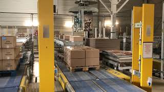 Secondhand Palletizing Robot Langhammer Grantry 2 [upl. by Womack]