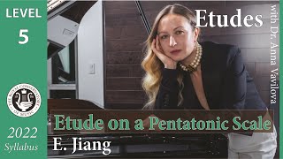 Etude on Pentatonic Scale by E Jiang  RCM Repertoire Gr5 Etude [upl. by Nob]