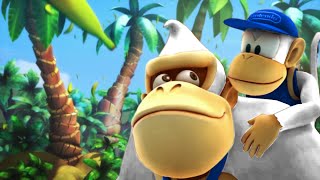 Donkey Kong Country Returns Playable Super Kongs  Full Game 100 Walkthrough [upl. by Viguerie507]