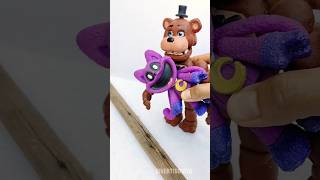 MUÑECOS FREDDY FAZBEAR AND CATNAP FUNNY MOMENT FIGURAS Shorts fnaf catnap [upl. by Nahsyar]