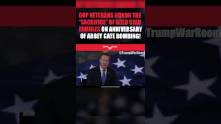 GOP veterans honor the quotsacrificequot of gold star families shorts [upl. by Letniuq752]