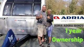 Adria Adora Isonzo ownership 1 year in CC [upl. by Esma380]