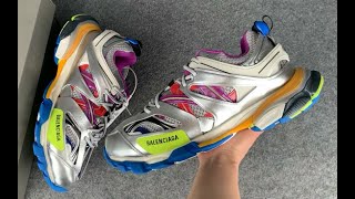 BALENCIAGA TRACK SNEAKER METALLIC [upl. by Cirda565]