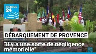 Le débarquement de Provence demeure quotinsuffisamment commémoréquot estime Frédéric Guelton [upl. by Aninay]