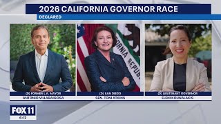 Whos running for California governor in 2026 [upl. by Henriques71]