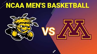 Wichita State Shockers vs Minnesota Golden Gophers  20242025 NCAA MENS BASKETBALL LIVE SCORE [upl. by Messing]