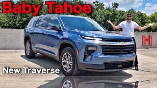 2024 Chevrolet Traverse LS  The New Affordable Tahoe [upl. by Lola739]