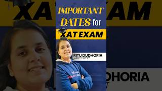 Important Dates for XAT Exam xatexam xat2024 testbookmba xat2025 [upl. by Iahcedrom]